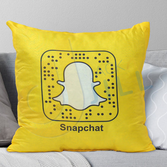Snapchat Filled Cushion