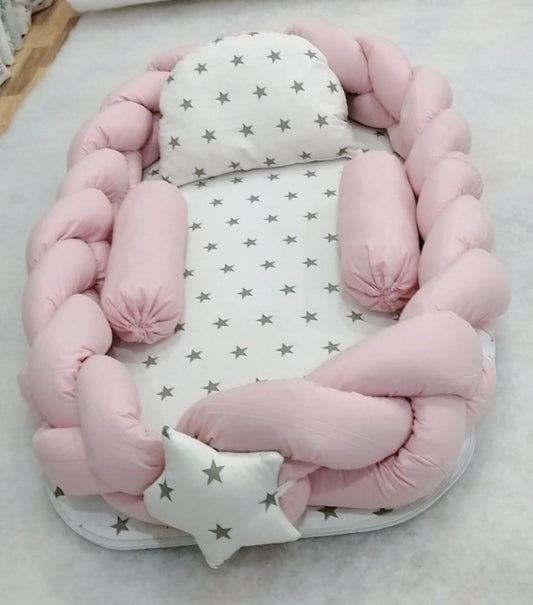 Starry Pink Baby Nest