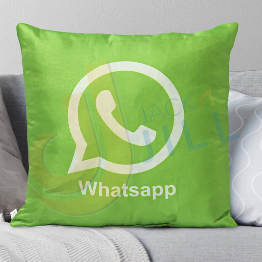 WhatsApp Filled Cushion