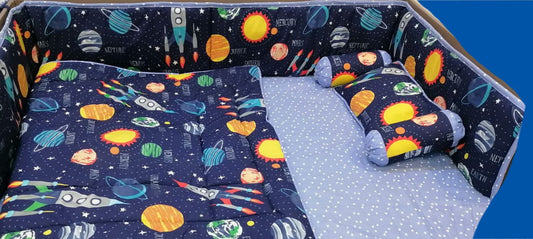 Solar System Featured Baby Cot Set