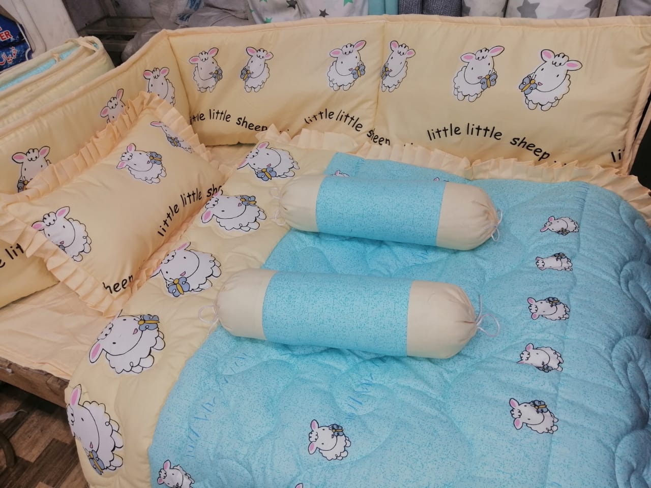Little Sleep Featured Baby Cot Set
