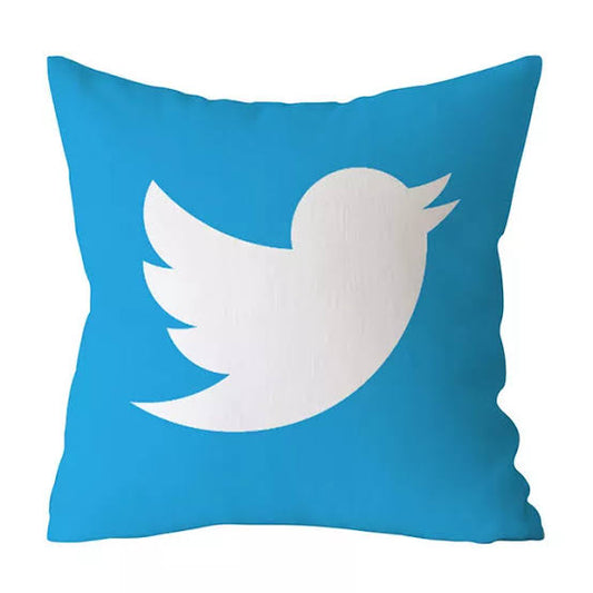 Twitter Filled Cushion