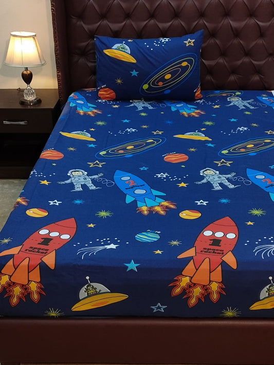 Cartonic Rockets Featured Comforter Set -  